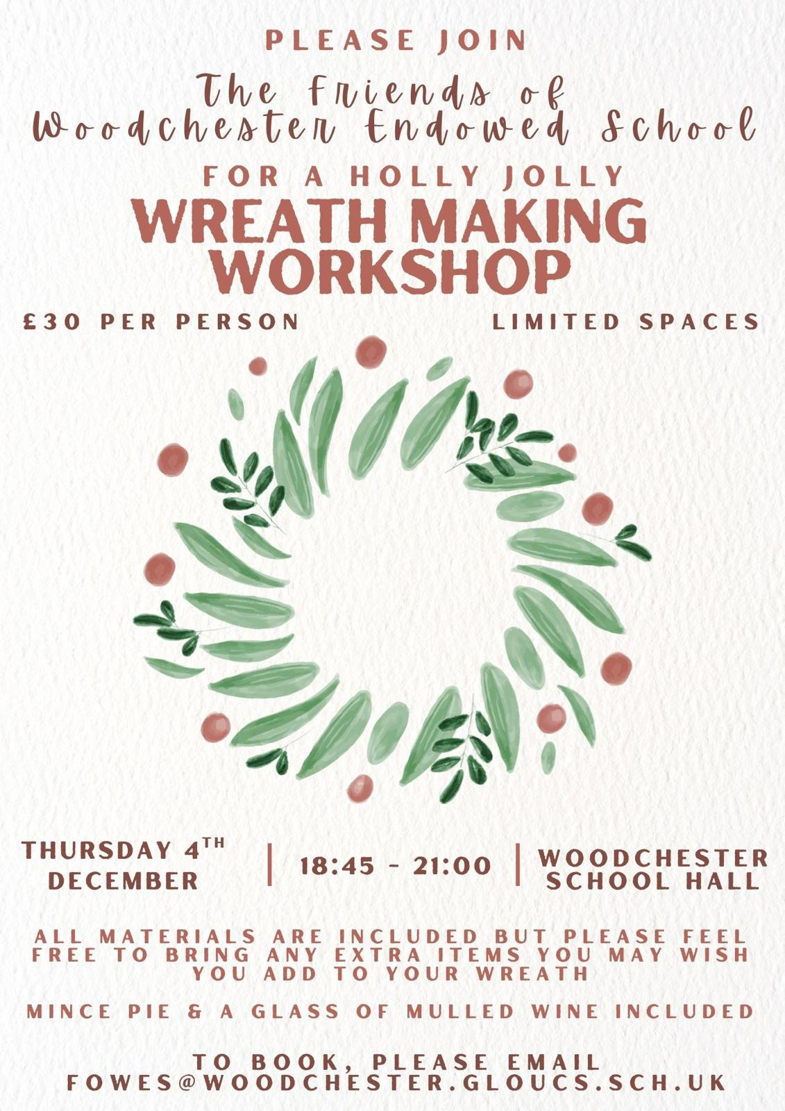 Wreath making workshop